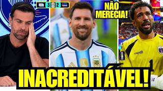 🚨Argentina Passa no Sufoco e Mídia enlouquece com atuação de Messi
