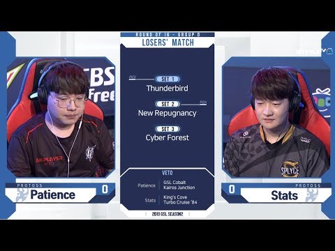 [2019 GSL S2] Ro.16 Group D Match4 Patience vs Stats