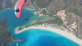 preview picture of video 'Turkije - 3 - Ölüdeniz - Blue Lagoon - Paragliding Oefenen - Gocek / 2003'