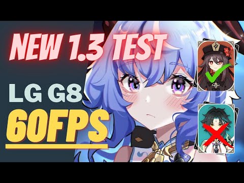 LG G8 Thinq Genshin Impact 1.3 Gameplay Test 60FPS Stable SD 855 Performance at High setting