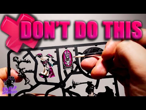 Why You Should NOT Paint Your Miniatures on the Sprue