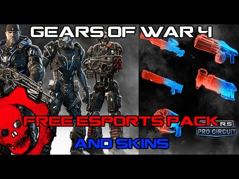 Gears of War 4 HOW TO GET FREE ESPORTS PACK AND SKINS!! THIS MONTH!!