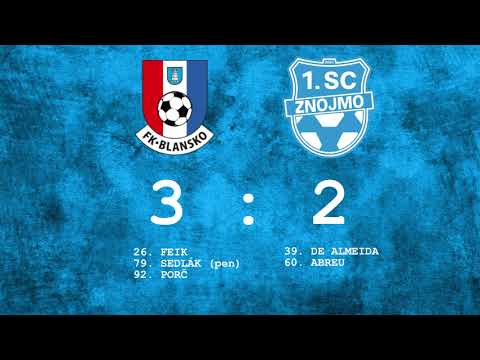 SESTŘIH | MSFL 23/24 | 8. kolo | FK Blansko - 1. SC Znojmo | 3:2