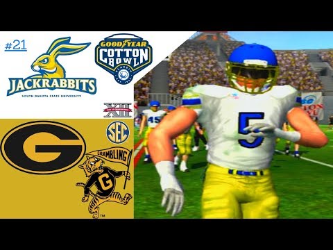 NCAA Football 06 FCS Dynasty | Cotton Bowl | #21 South Dakota State Jackrabbits vs Grambling State