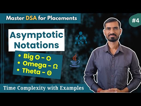 #4 Asymptotic Notations (O, Ω, Θ) with Examples || Time Complexity and Big O Notation
