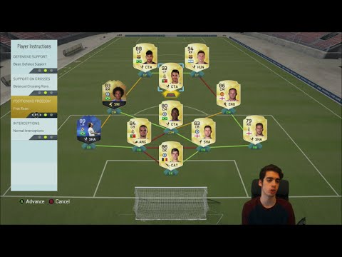FIFA 16 - 4-1-2-1-2 (2) INSTRUCTIONS/TACTICS TUTORIAL