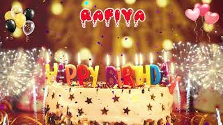 RAFIYA Birthday Song – Happy Birthday Rafiya