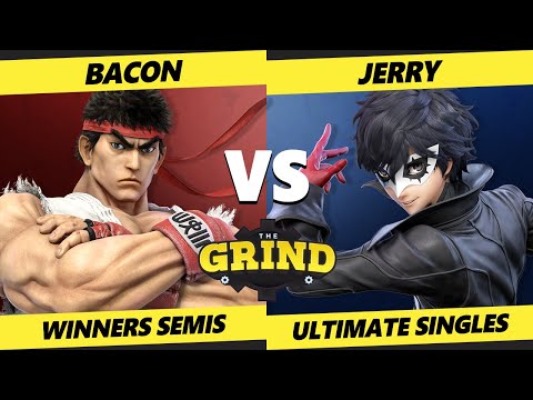 The Grind 127 Online Winners Semis - BacoN (Dr. Mario, Ryu) Vs. Jerry (Joker) Smash Ultimate - SSBU