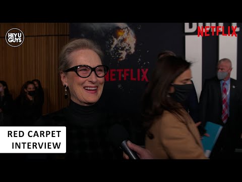 Don't Look Up Premiere - Meryl Streep Interview