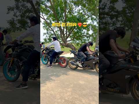 Mt15 vs R15V4 power dekhlo ❤️‍🔥  #bike #rider #viral #mt15 #r15v4 #fevicol