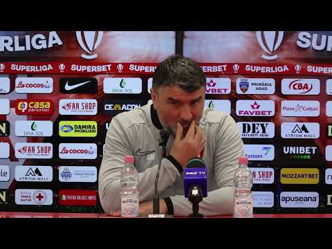 UTA vs Rapid | Adrian Mihalcea a analizat duelul contra formației din Capitală