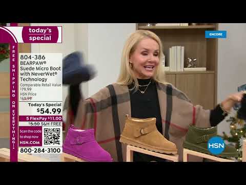 HSN | Black Friday Now - BEARPAW Footwear - Free Shipping 11.05.2022 - 04 AM