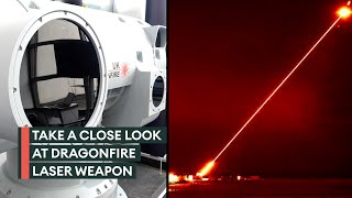 How the £10-a-shot laser precision weapon DragonFire destroys targets