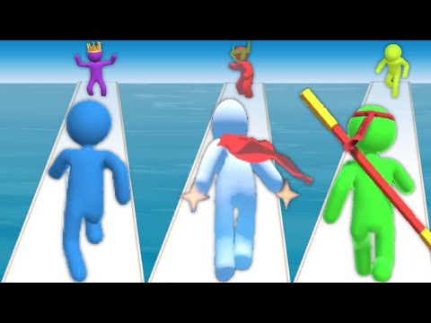 GIANT RUSH vs MAGIC RUN MANA MASTER vs KUNG FU RUNNER - Triple Game