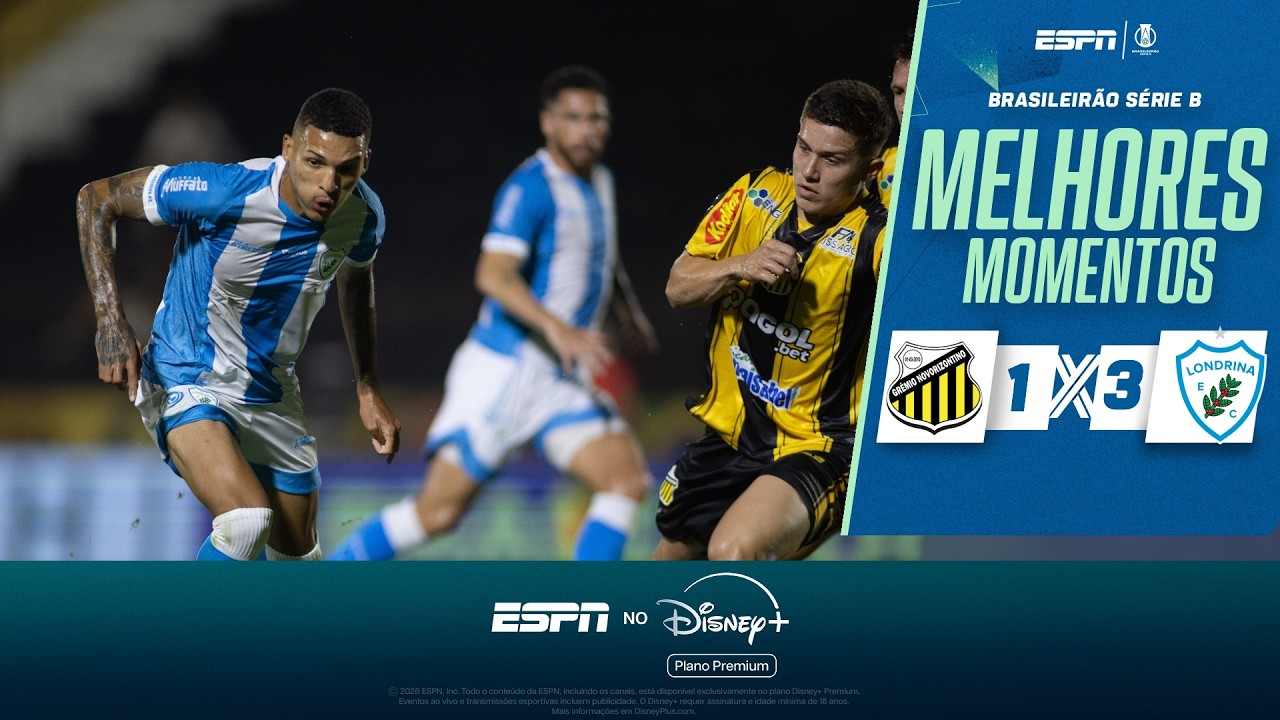 Grêmio Novorizontino vs Londrina Highlights