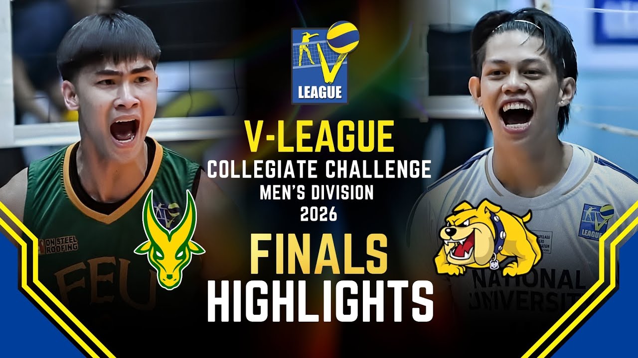 NU VS. FEU FINALS GAME 1 | Match Highlights | V-Giải Collegiate Challenge Mens Hạng 2026