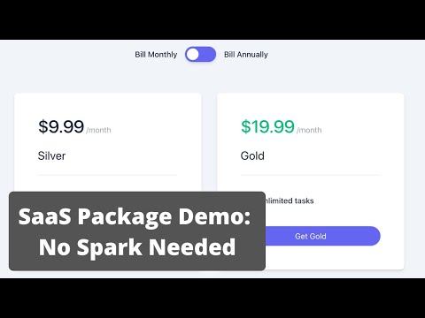 Laravel Soulbscription: Free SaaS package Demo