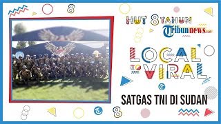 Satgas Yonkomposit TNI Konga XXXV-C UNAMID di Sudan Afrika, Turut Ucapkan Selamat untuk Tribunnews