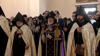 Մայր Տաճարում տոնի առիթով կատարվել է Հանրապետական մաղթանք