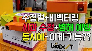 수정벌을 활용한 사과 수정 및 병해 예방을 동시에..비벡터링 농법 소개
