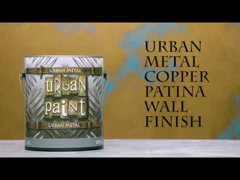 Urban Paint- Copper Patina Effect for walls