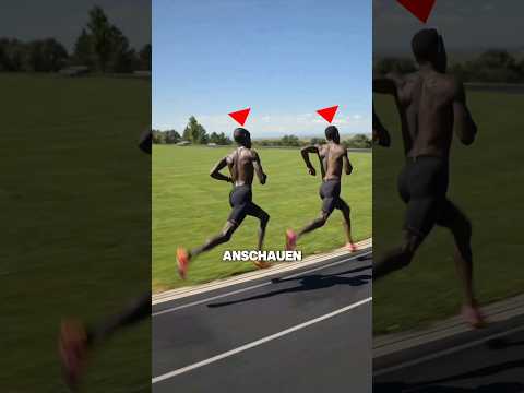 What perfect running technique looks like: #shorts