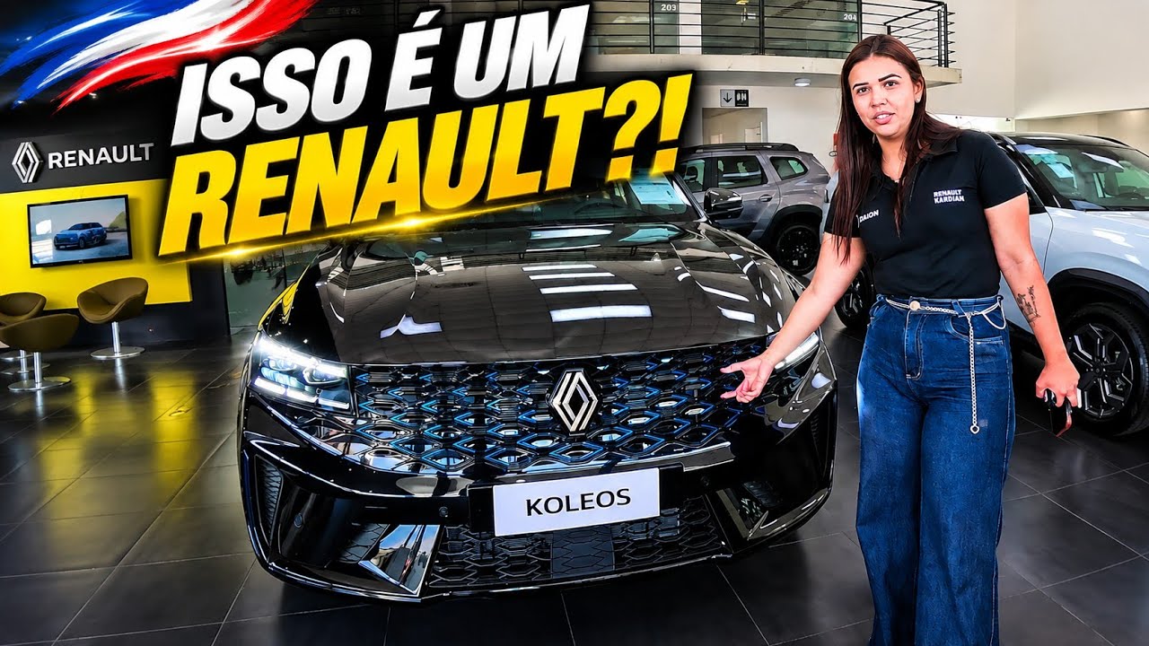 FUI CONHECER O NOVO RENAULT KOLEOS!!