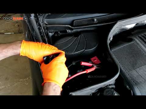 Mercedes-Benz GLK How To Jump Start Dead Battery