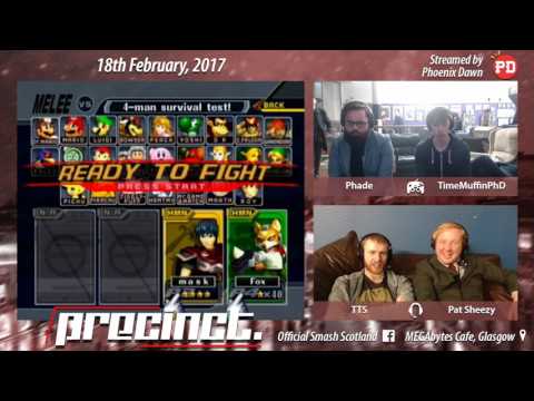 Precinct February - Phade (Marth) Vs. TimeMuffinPhD (Fox) Melee Grand Finals