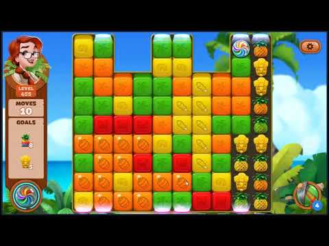 Lost Island Blast Adventure Level 455 - NO BOOSTERS 🏝️ | SKILLGAMING ✔️