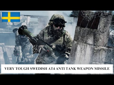 Very Tough Swedish AT4 Anti Tank Weapon Missile