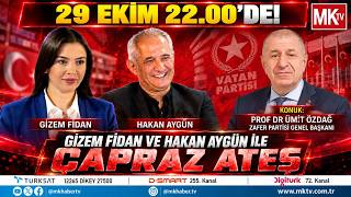 #CANLI ÜMİT ÖZDAĞ MK TV’DE HAKAN AYGÜN VE GİZEM FİDAN’IN SORULARINI YANITLIYOR