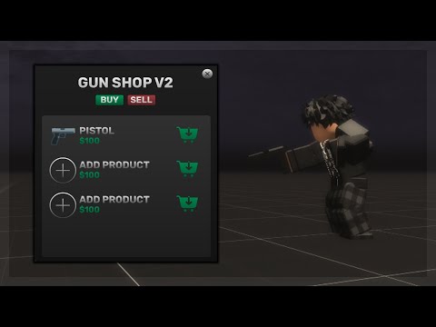 Roblox Advanced Gun Shop System