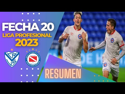 Velez vs Argentinos RESUMEN Fecha 20