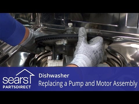 Replacing the Pump and Motor Assembly on a Dishwasher