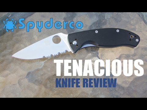 Spyderco Tenacious C122GPS Knife Review | OsoGrandeKnives