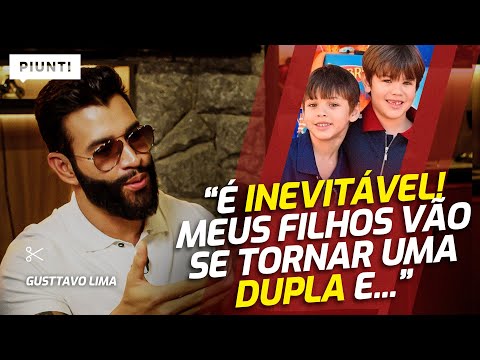 EXCLUSIVE CLIPS: DO GUSTTAVO'S CHILDREN ALREADY SING WELL? | Piunti interviews Gusttavo Lima