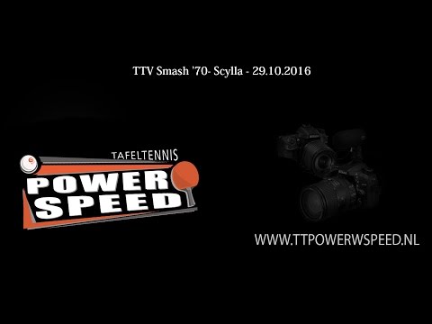 Eredivisie TTV Smash - Scylla - 29.10.2016