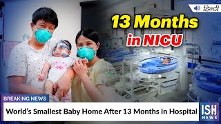 World’s Smallest Baby Home After 13 Months in Hospital