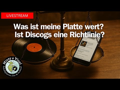 Livestream mit Minty Vinyl: Was ist meine Platte wert? Ist Discogs eine Richtlinie? #vinylcommunity