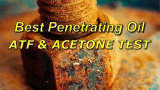 Best Penetrating Oil Test for Rust, Spark Plugs - ATF & ACETONE - Kroil - Bundys Garage