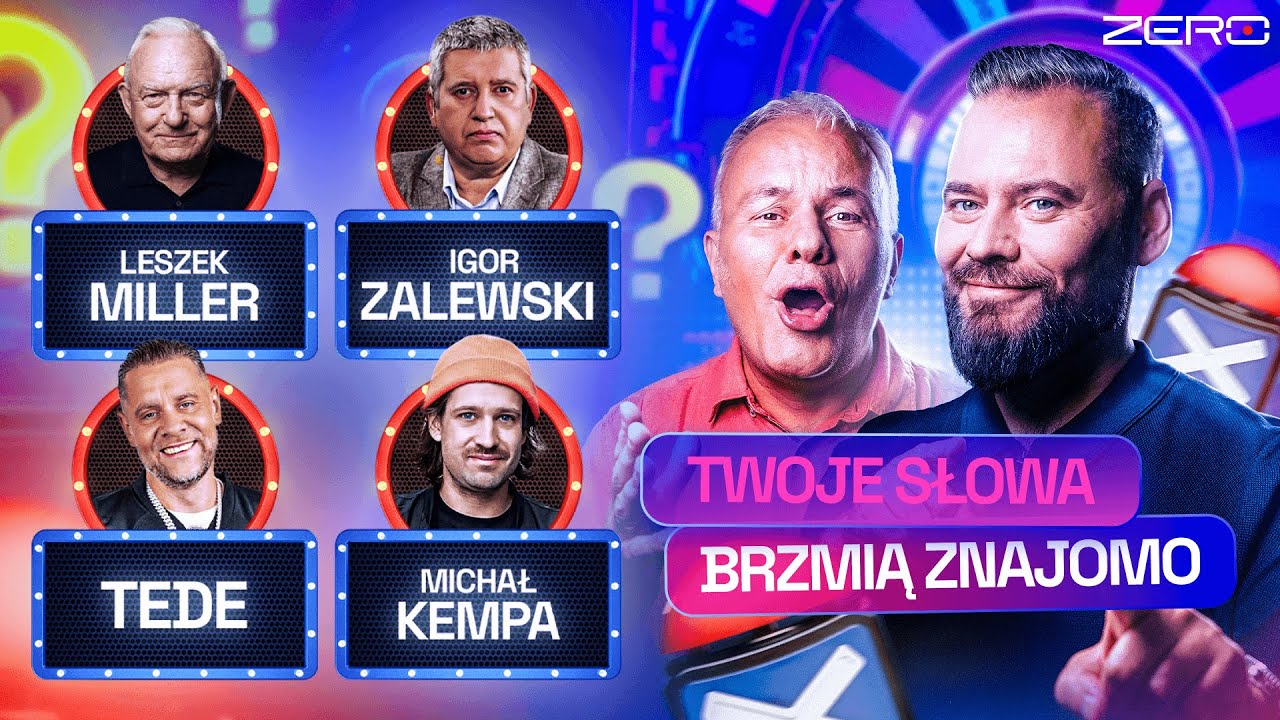 TWOJE SŁOWA BRZMIĄ ZNAJOMO - STANOWSKI, MAZUREK, MILLER, TEDE, KEMPA, ZALEWSKI