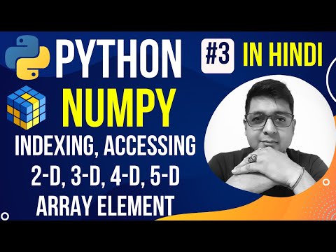 Numpy Indexing Accessing Array Element Complete Python Numpy Tutorial In Hindi With Notes 3