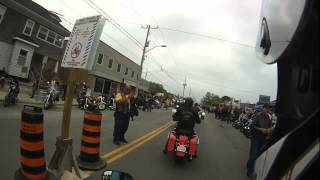 preview picture of video 'Port Dover Run Friday the 13th - June 13, 2014'