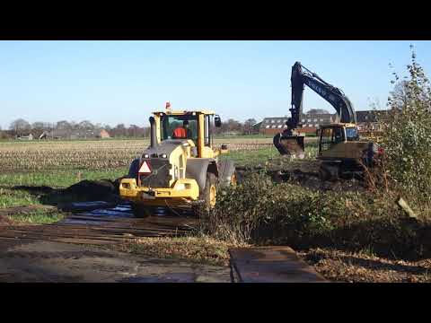 Opruimwerkzaamheden bij Boerakker