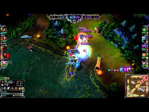 My tricky/lucky escape with Diana ~ League of Legends ~