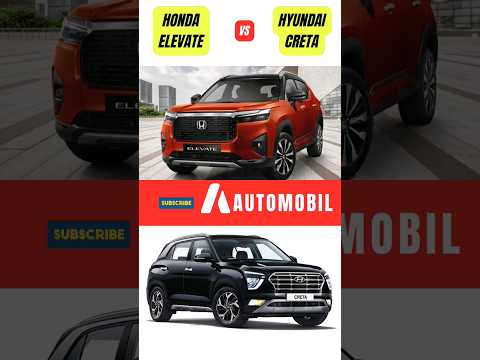 Honda Elevate vs Hyundai Creta Comparison | Automobil #hondaelevate #elevate #hyundaicreta #creta