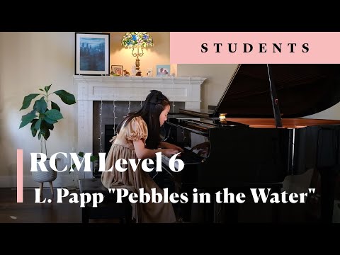L. Papp - "Pebbles in the Water" . RCM Etudes, level 6