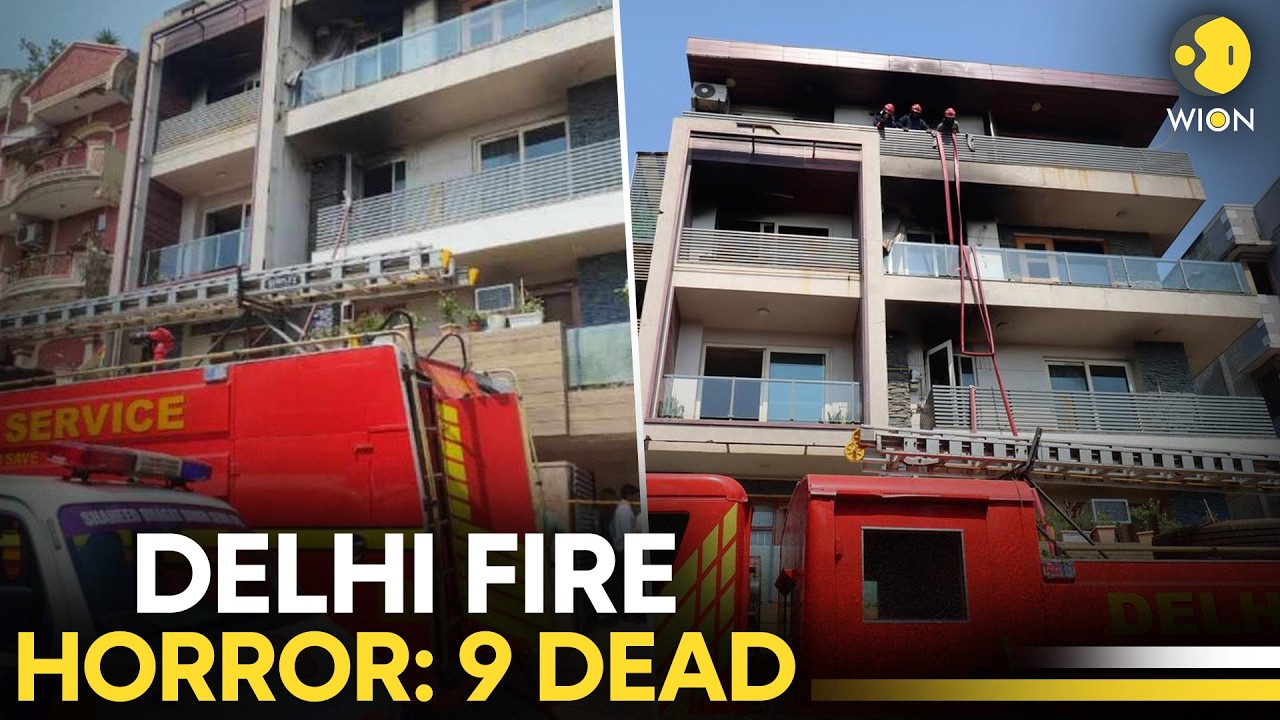 Delhi Fire Tragedy: 9 Killed After Suspected AC Blast in Residential Building | WION ORIGINALS