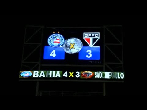 Bahia 4 x 3 São Paulo 2011 - Commentary by Itapoan FM